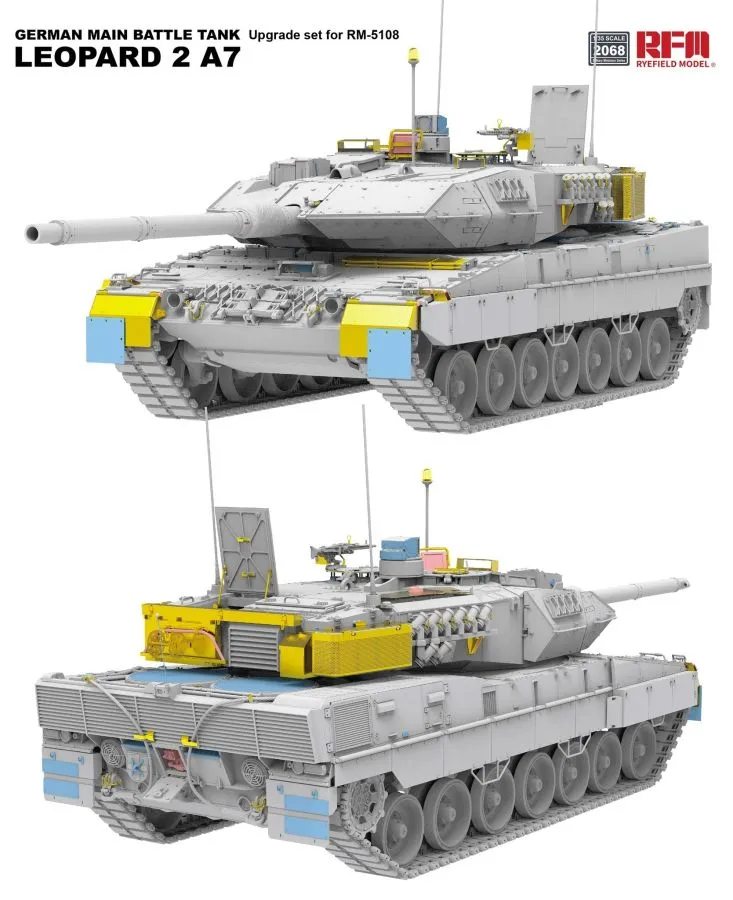 RFM Upgrade Kit For Leopard 2A7V Tank 1/35
